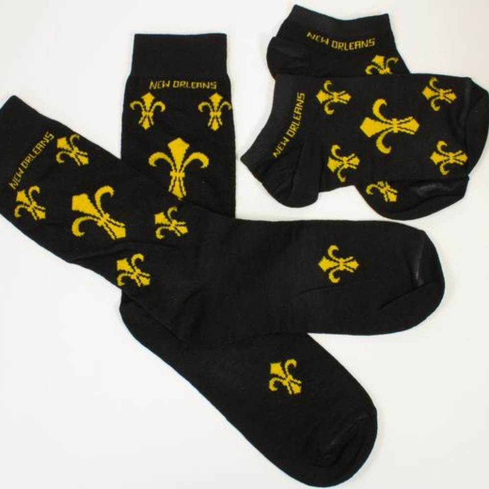 New Orleans Saints Black & Gold Fleur de L…